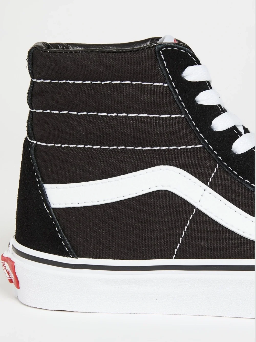 •VANS• Sk8-Hi Black/Black/White Shoes Sneakers >> NIB >> Off the Wall
